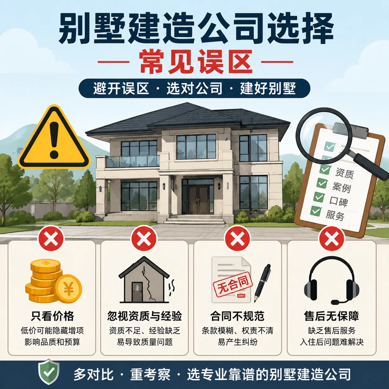 沿河 别墅建造公司推荐：了解市场行情与服务内容
