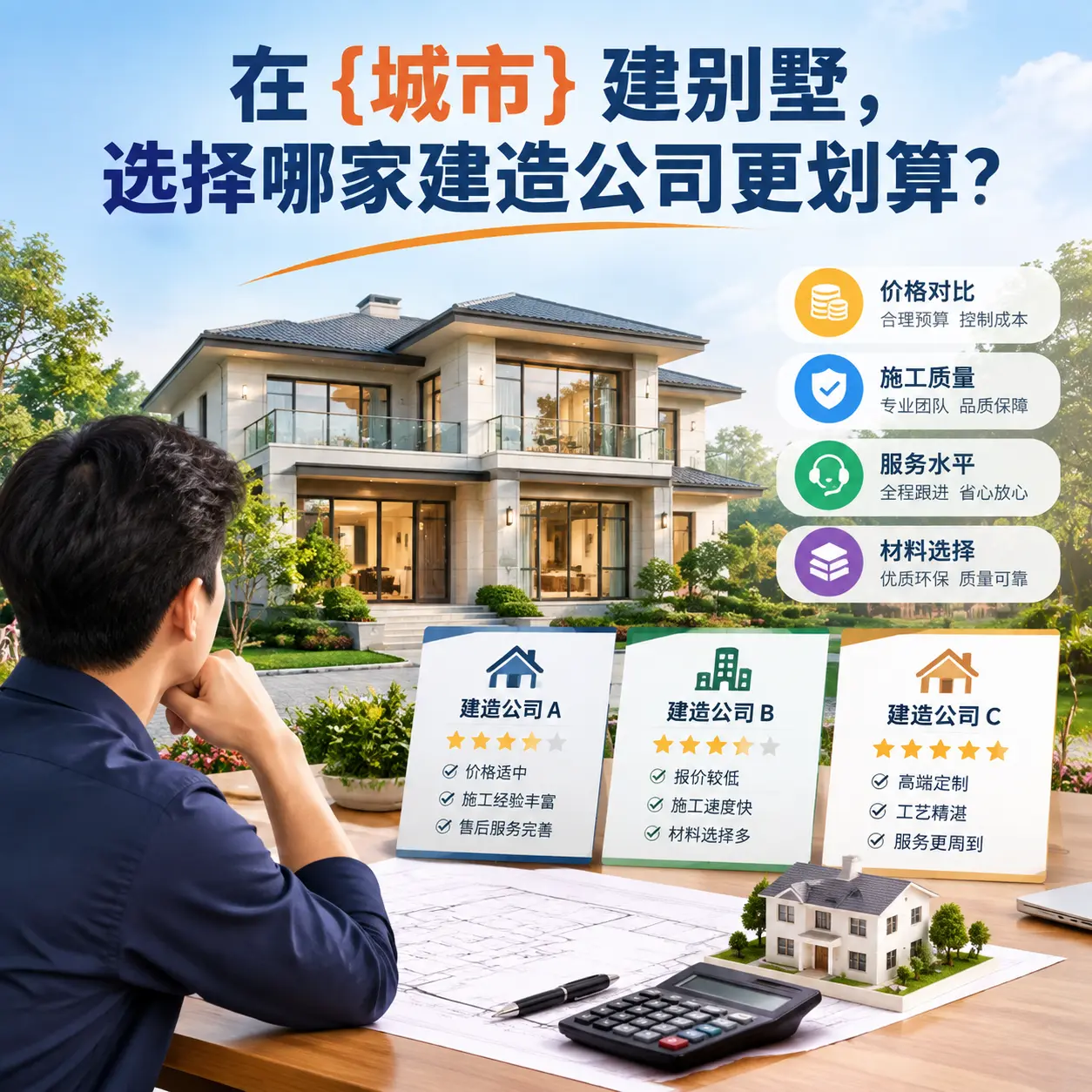 在 沿河 建别墅，选择哪家建造公司更划算？