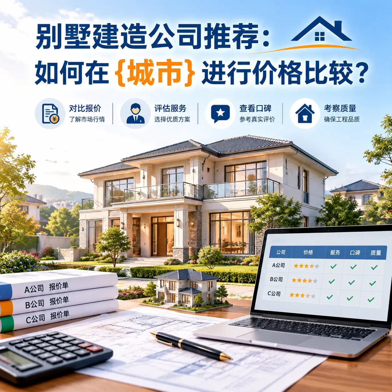 别墅建造公司推荐:如何在 沿河 进行价格比较?