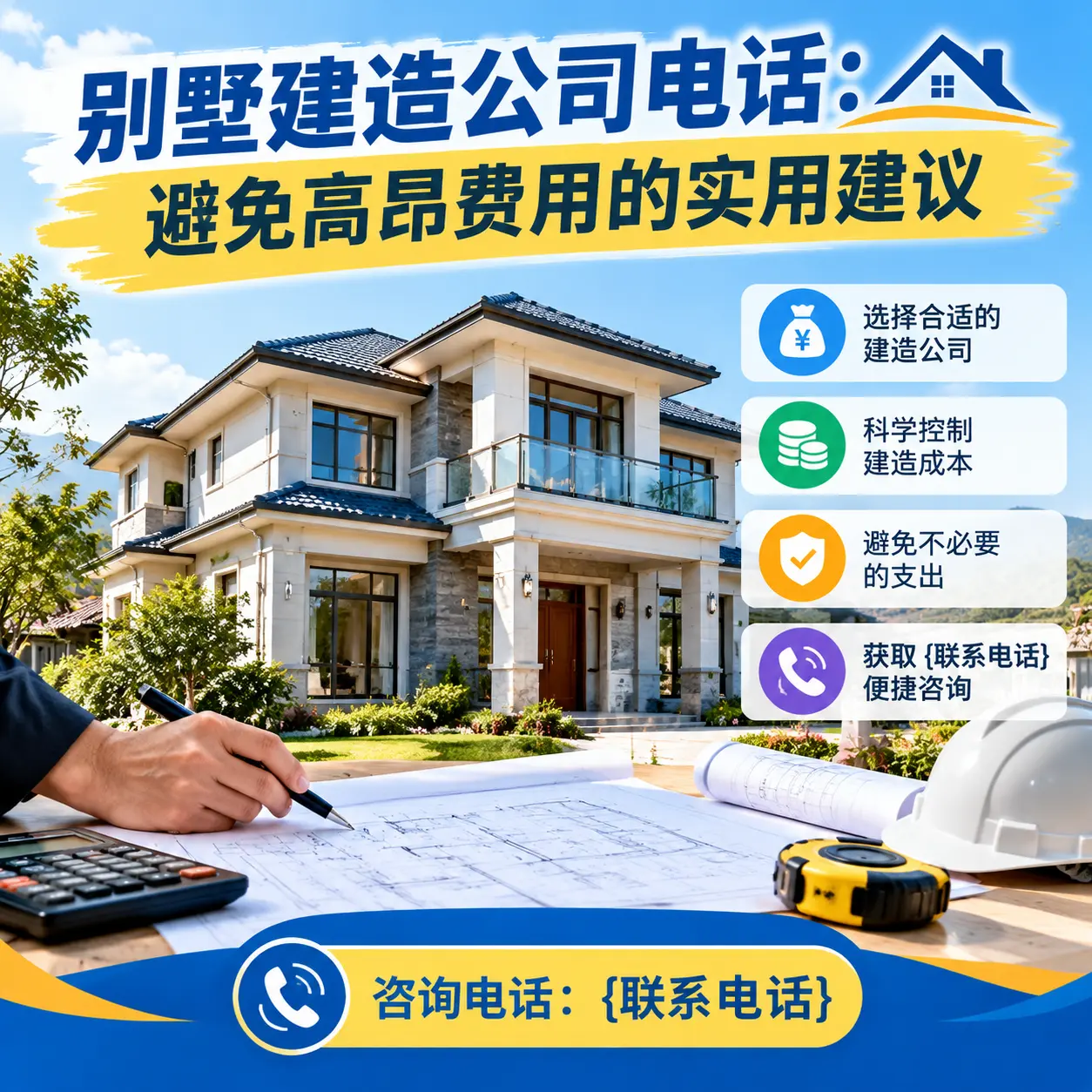 沿河别墅建造公司电话:避免高昂费用的实用建议