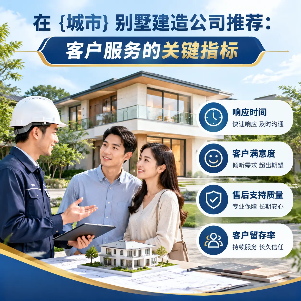 在 沿河 别墅建造公司推荐：客户服务的关键指标