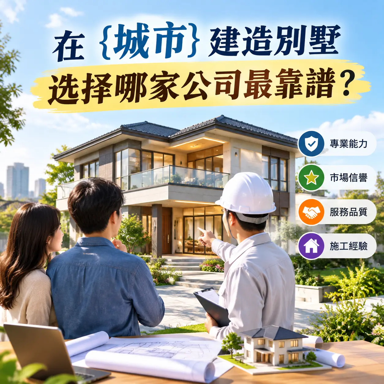 在 沿河 建造别墅，选择哪家公司最靠谱？