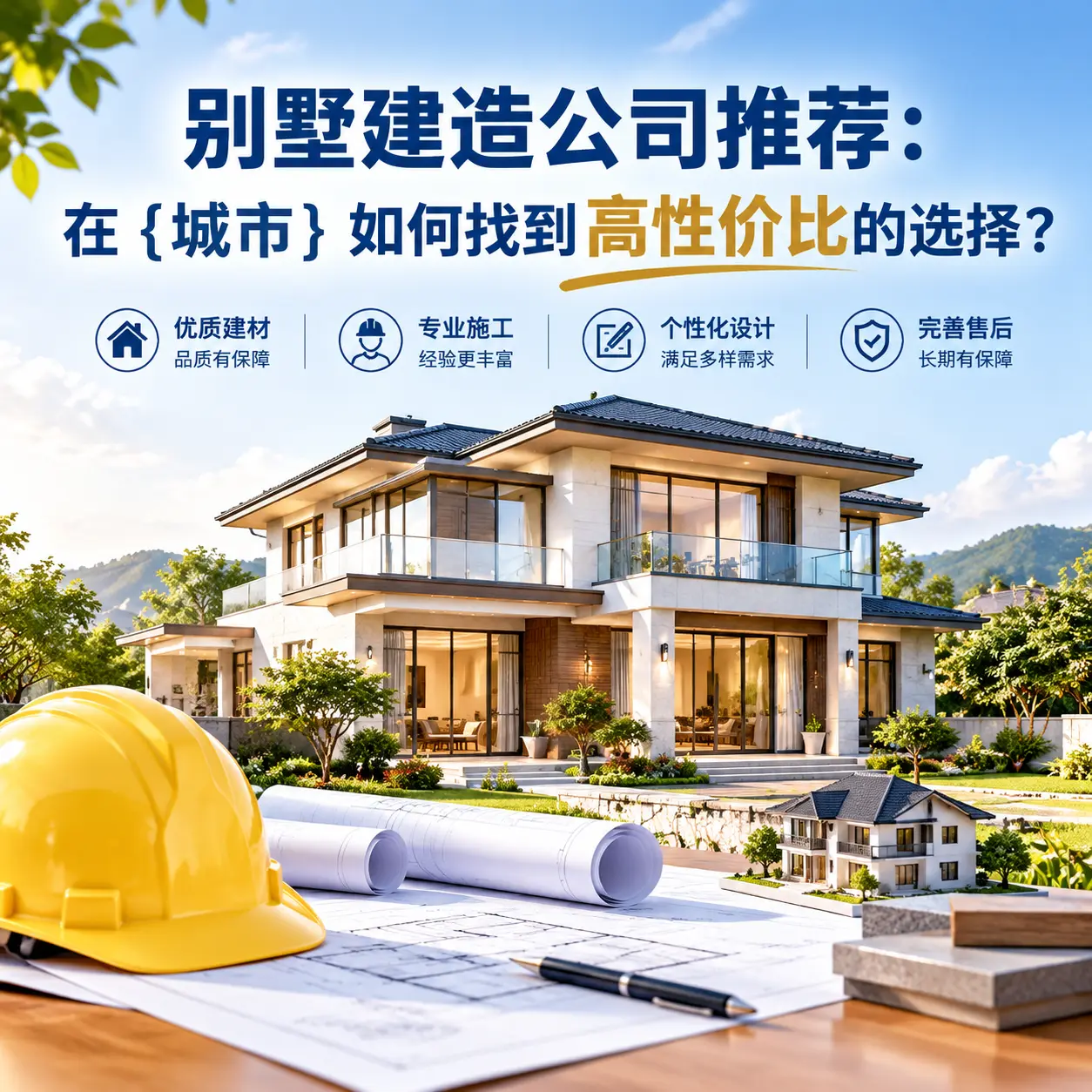 别墅建造公司推荐:在 沿河 如何找到高性价比的选择?