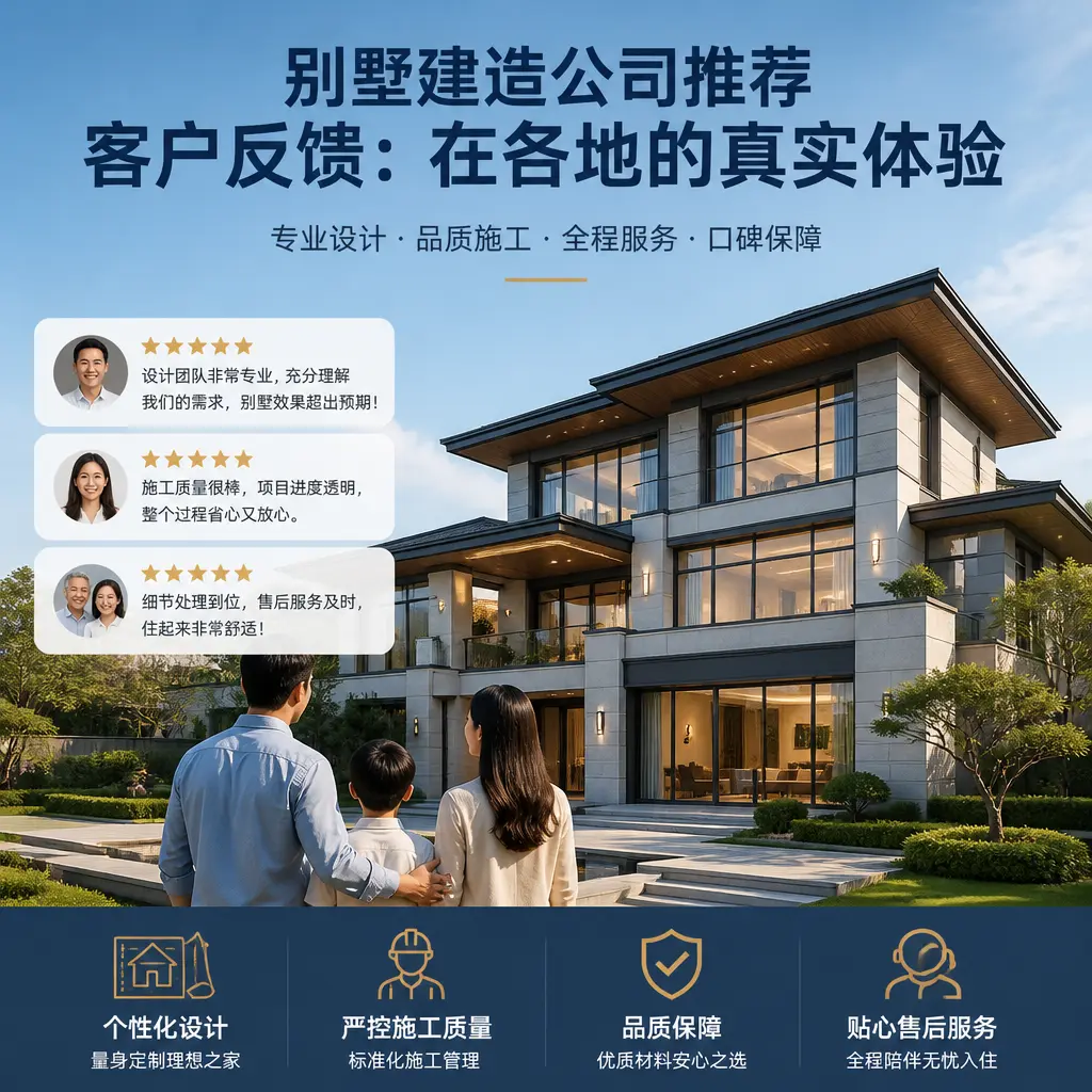 别墅建造公司推荐的客户反馈:在 沿河 的真实体验
