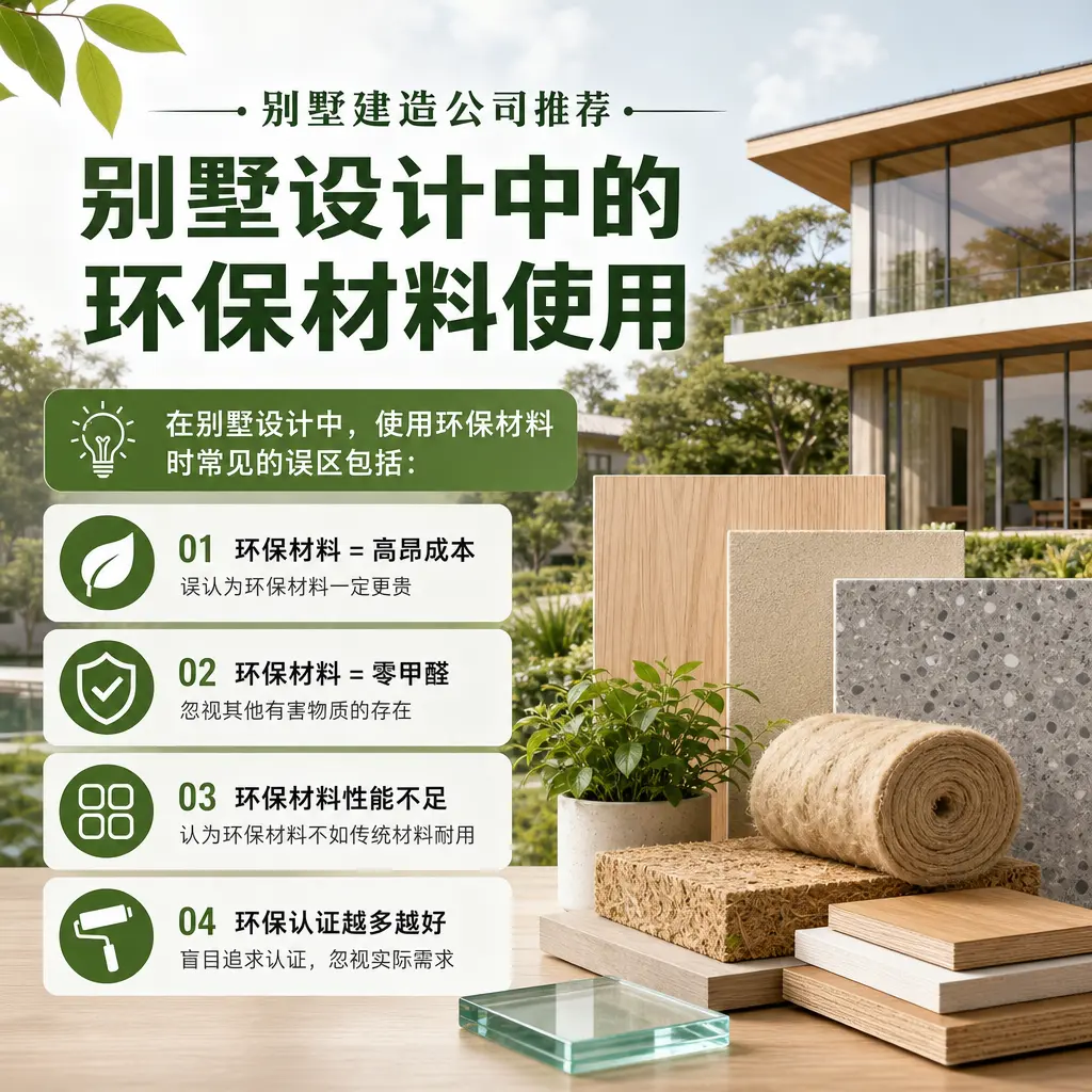 别墅建造公司推荐： 沿河 别墅设计中的环保材料使用